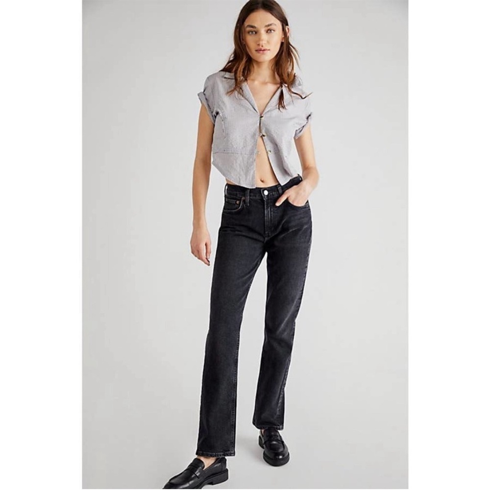 AGOLDE Lyle straight slim Percolate 27 28”